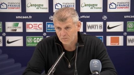 SMCaen - SC Bastia : Réaction de Patrice Garande