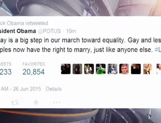 Обама назвал разрешение однополых браков «победой для Америки»