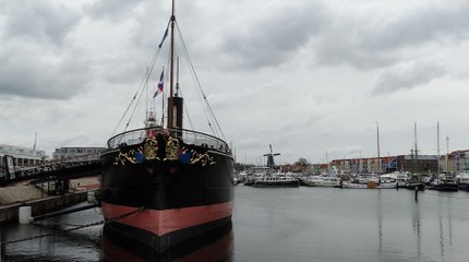 Helius Shanty Zangers op museumschip de Buffel / Hellevoetsluis 2016