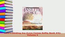 Download  Loves Abiding Joy Love Comes Softly Book 4 Volume 4  EBook