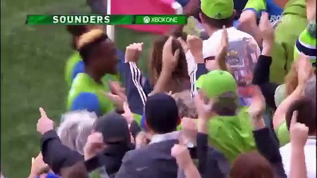 Jordan Morris Goal - Seattle Sounders FC 1-0 Columbus Crew SC - 30-04-2016 MLS
