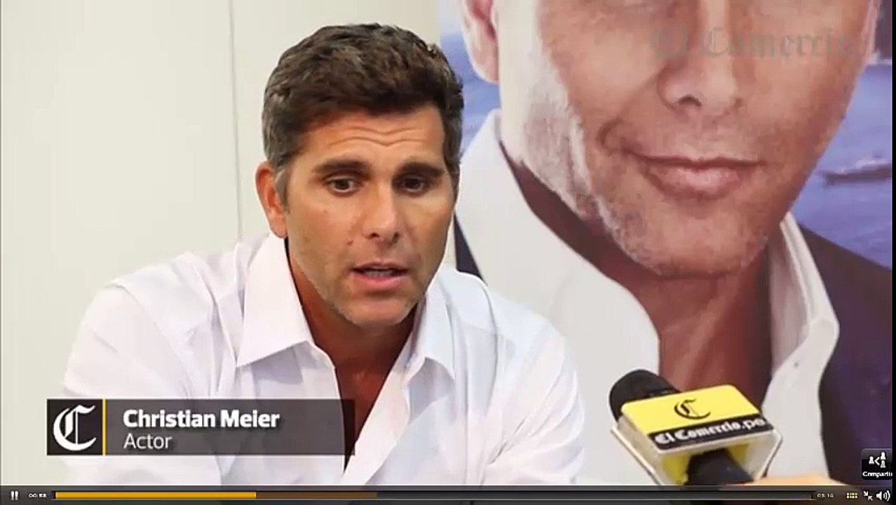 Entrevista a Christian Meier Lanzamiento 'Leyenda' El Comercio