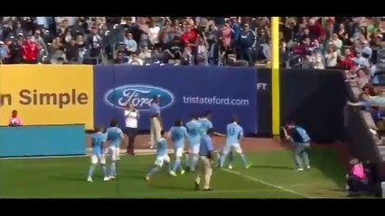 David Villa Amazing Volleys Goal ~ New York City vs Vancouver Whitecaps 2-1 30.0  4.2016