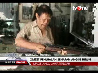 Penembakan Misterius, Omzet Pedagang Senapan Angin Menurun