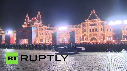 Kızıl Meydan'da 9 Mayıs provası