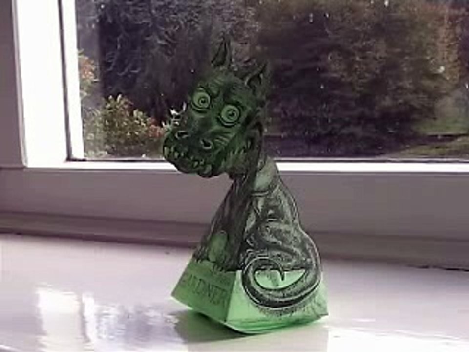 Illusion d'optique avec un Dragon