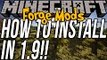 How To Install Forge Mods In Minecraft 1.9 (Install Multiple 1.9 Forge Mods!)