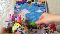 Peppa Pig Ovos Surpresas - Eggs Surprises Kinder Ovos brinquedos play doh kids toys