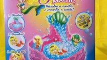 Sereia Magic - Brinquedo Surpresa com ilha aquática - Concha Sereia Magic - Mermaid Magic - DTC