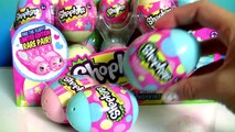 SURPRISE Play Doh Eggs Shopkins Season4 Easter Eggs Holiday Edition 2016 Play-Doh Peppa Pi