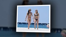 Adam Johnson's Ex-Stacey Flounders Stuns in a Golden Bikini in Dubai