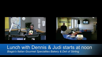 Biagios Bakery joins Dennis and Judi for an in-studio lunch