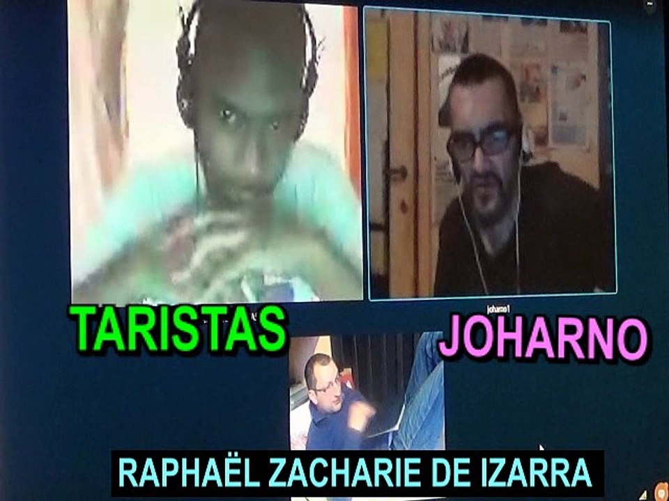 Joharno, Taristas, IZARRA unis contre YOUTUBE ! Raphaël Zacharie de IZARRA BQ