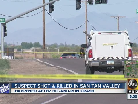 Pinal County deputies shoot, kill suspected hit-and-run driver