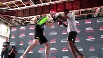 UFC Fight Night Monterrey: Open workout highlights