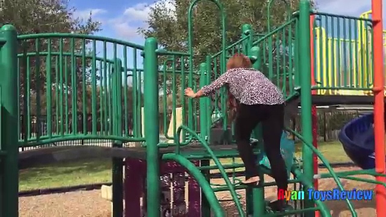 Easter Eggs Surprise Hunt Playtime at the Park Disney Cars Surprise Toys Challenge Ryan ToysReview