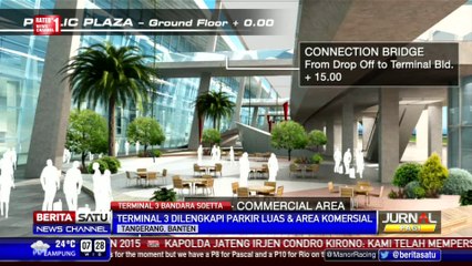 Dekorasi Terminal 3 Ultimate Soetta Khas Budaya Indonesia