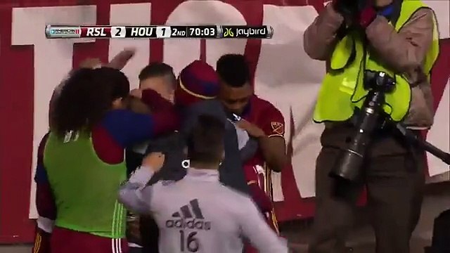 Yura Movsisyan Goal - Real Salt Lake 2-1 Houston Dynamo - MLS 30-04-2016