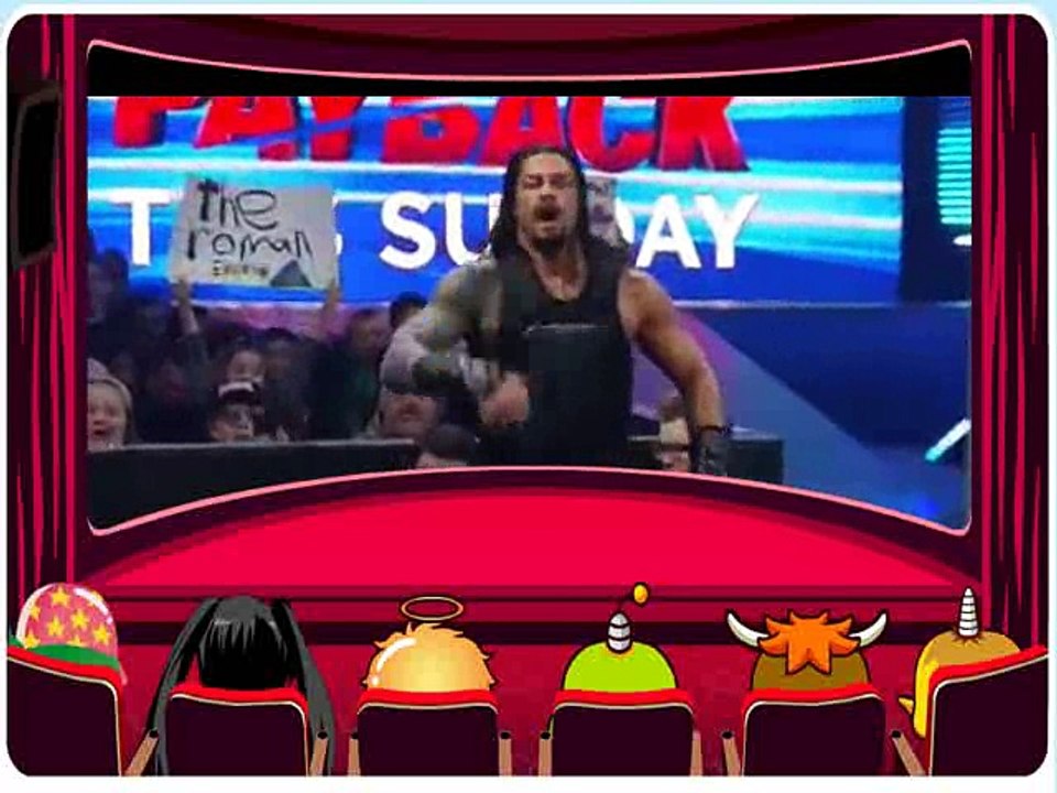 Roman Reigns vs. The Miz - Champion vs. Champion Match: SmackDown, April 28, 2016