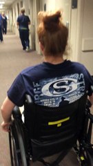 A paralysed girl made her nurse shocked and happy by walking