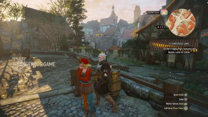 WITCHER 3 DEATH MARCH! WALKTHROUGH 201 - CABARET