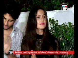 WATCH: Katrina’s SHOCKING reaction on Salman’s Ambassador controversy; mocks at Ex lov