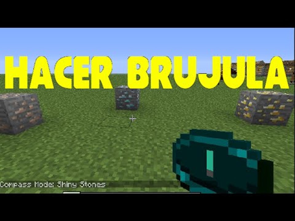 Como hacer una brujula en Minecraft tutorial para novatos