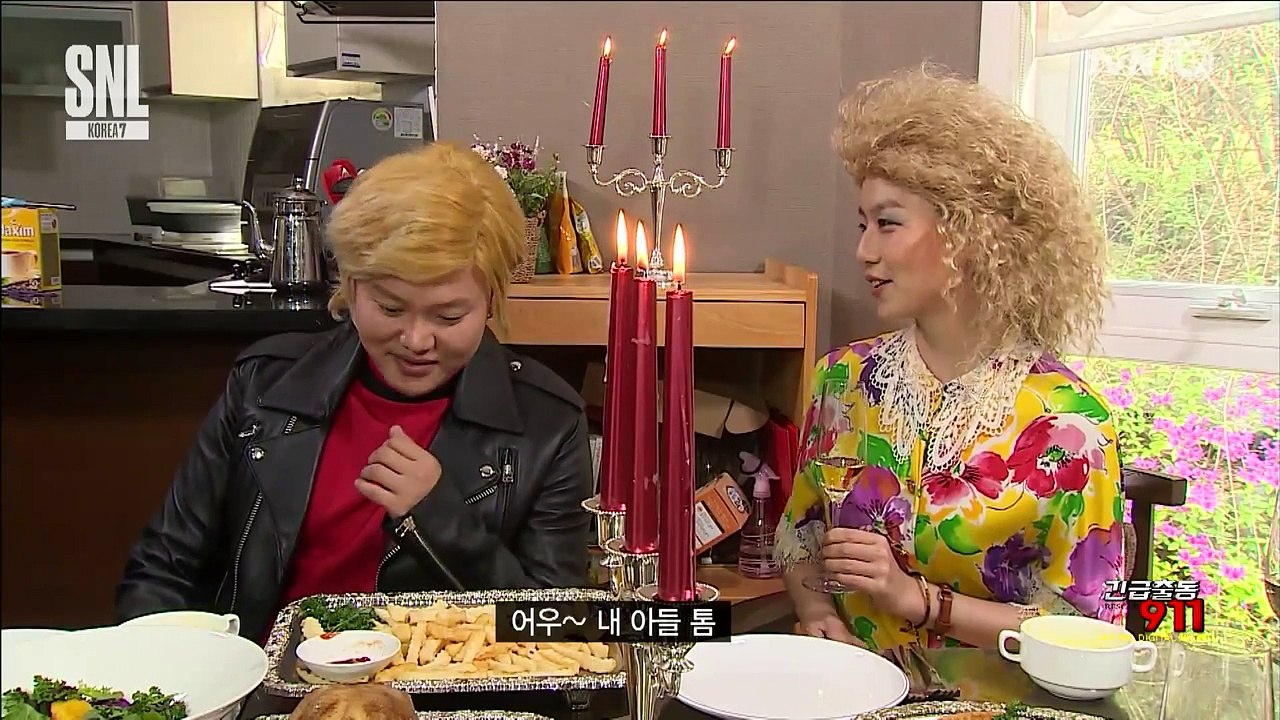 SNL KOREA 7 [긴급출동911] 비상사태! 김민교 가죽바지가 끼였다?! 160430 EP.10