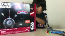 Family Fun Games for kids Star Wars Death Star Boom Boom Balloon Challenge Egg Surprise Toys