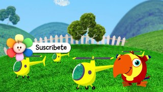 Aprendizaje de Palabras para Niños | Helicóptero | Videos para Niños | VocabuLarry - BabyFirst TV