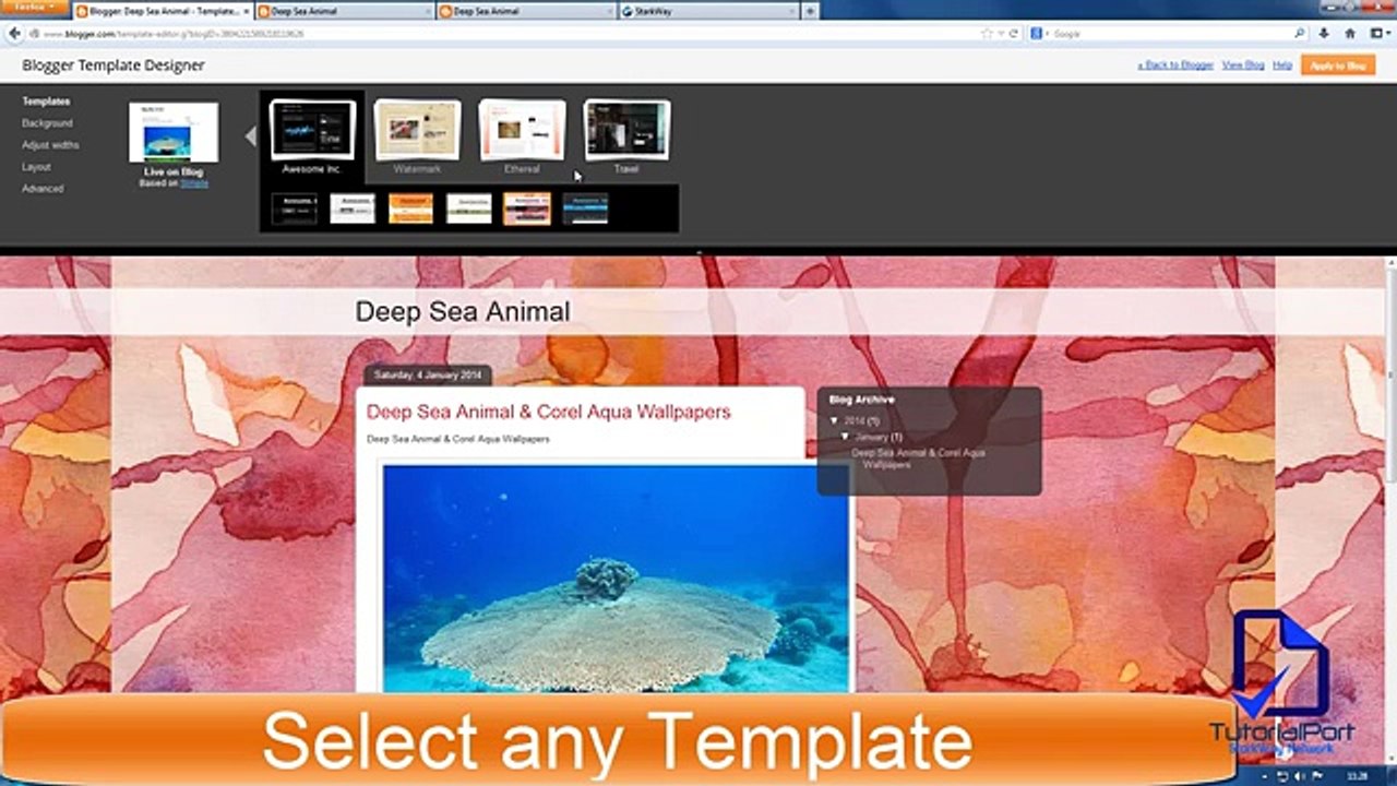 How to Create a Blogspot Blog Step by Step Tutorial - Blogger Beginners! Tutorial