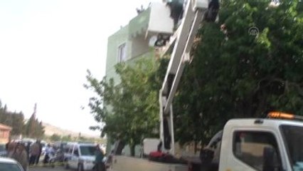 Kilis'e Suriye'den İki Roket Mermisi Atıldı (3)