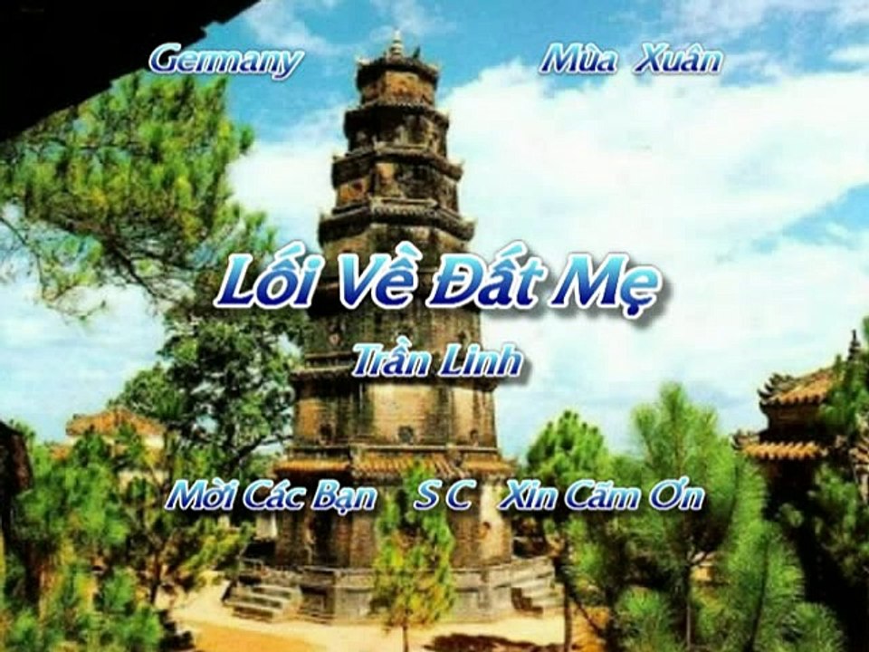 LOI VE DAT ME  songca karaoke