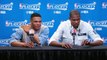 Kevin Durant Not in Sharing Mood after Game 1 _ Thunder vs Spurs _ April 30, 2016 _ NBA Playoffs