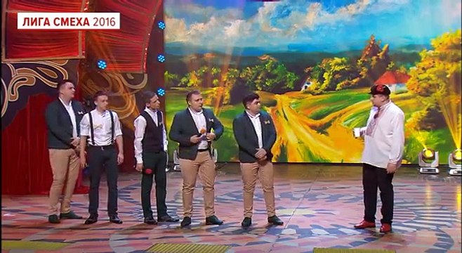 'Замок Любарта' и Оля Полякова - ЭКОтуризм - Лига Смеха 2016, 5я игра 2 сезона