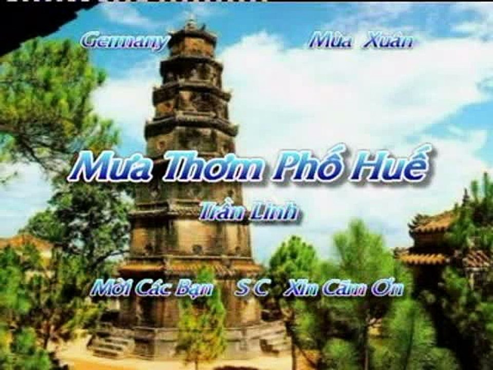 MUA THOM PHO HUE  songca karaoke