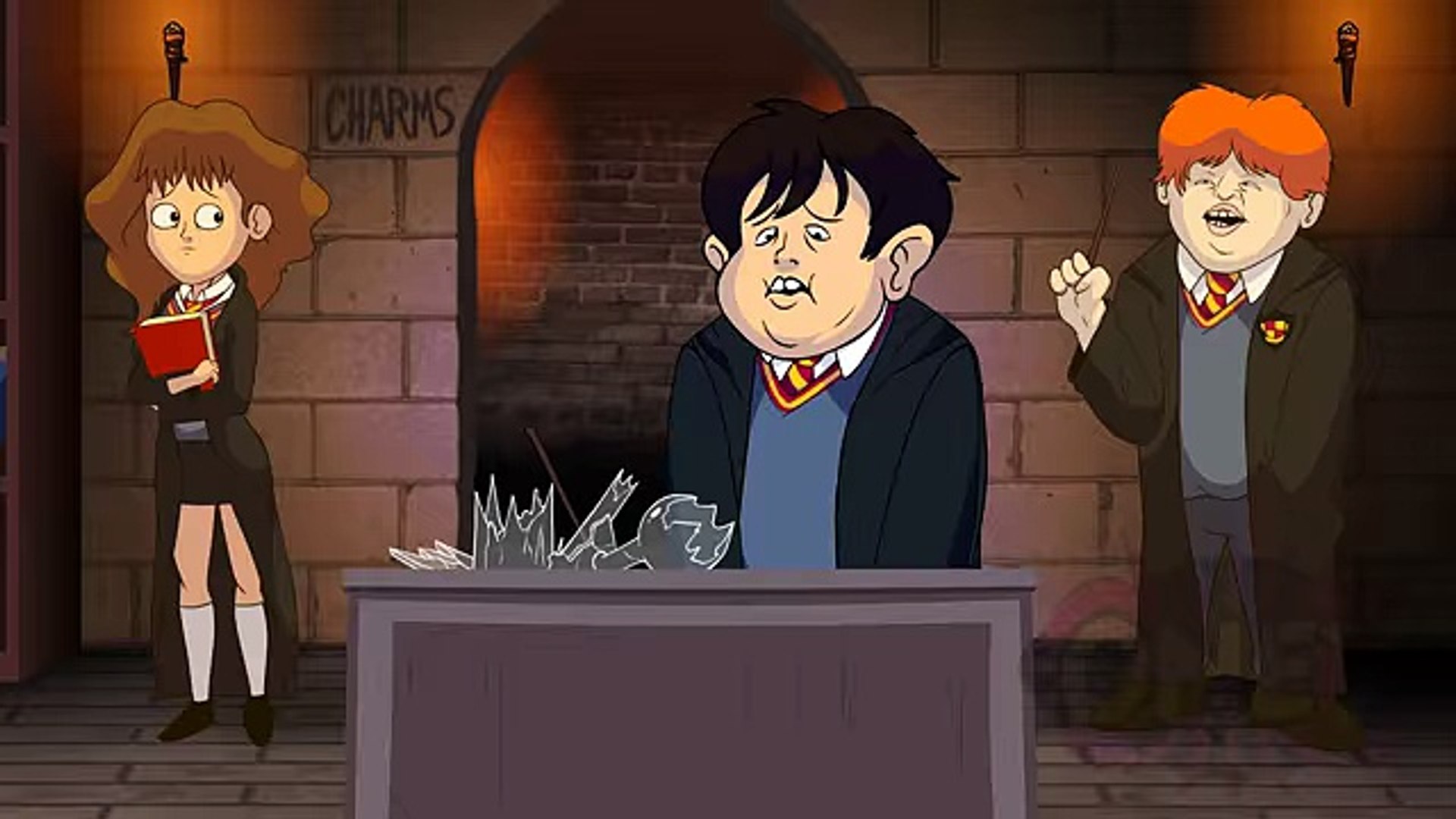 Wingardium Leviosa 2 (Harry Potter Parody) - Oney Cartoons - - video  Dailymotion
