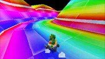 N64 Rainbow Sherbert Mountain Mario Kart DS (Custom texture)