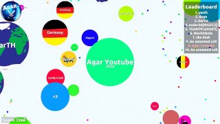 Agar.io biggest 23K SCORE Gameplay / Агарио 23000 новый рекорд