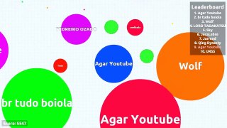 Agar.io Supporting Friend Gameplay Highest Score 10 000 / Агарио новый рекорд 10 000