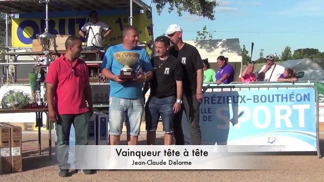 Résumé de l'International à pétanque de la ville d'Andrézieux-Bouthéon 2015