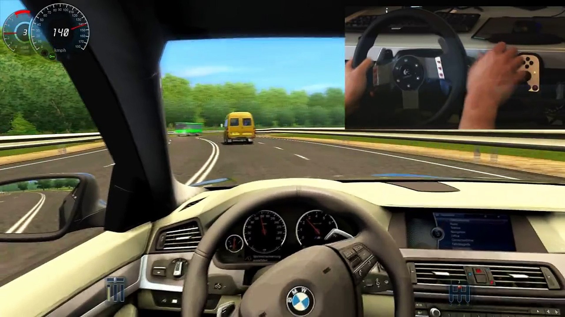 BMW M5 F10 City Car Driving Simulator G27 300 Km/h Big Crash Ending !!! -  video Dailymotion