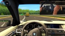 BMW M5 F10 City Car Driving Simulator G27 300 Km/h Big Crash Ending !!!