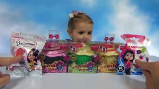 Куклы сюрприз Ароматные капкейки распаковка Бриллиантина Cupcake Surprise doll unboxing