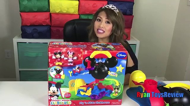 Disney Junior Mickey Mouse Clubhouse Toys Minnie Mouse Joker Mater Surprise Eggs Shopkins