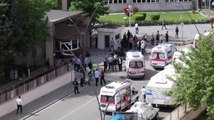 Gaziantep Emniyet Müdürlüğü'ne Saldırı Anı Kamerada
