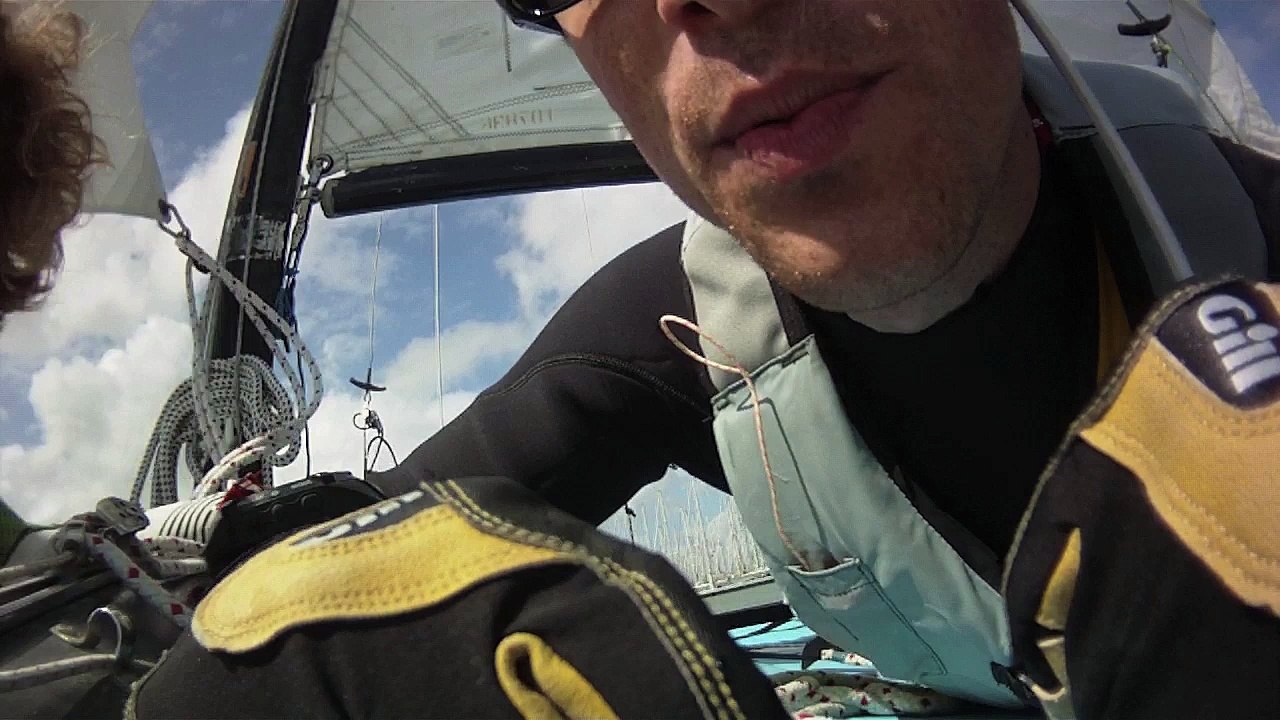Sortie cata entre La Rochelle et Fort Boyard