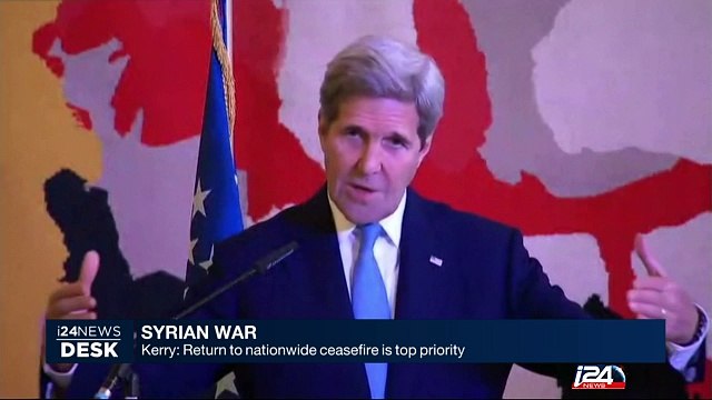 Syrian war - Kerry : return to nationwide ceasefire is top priority