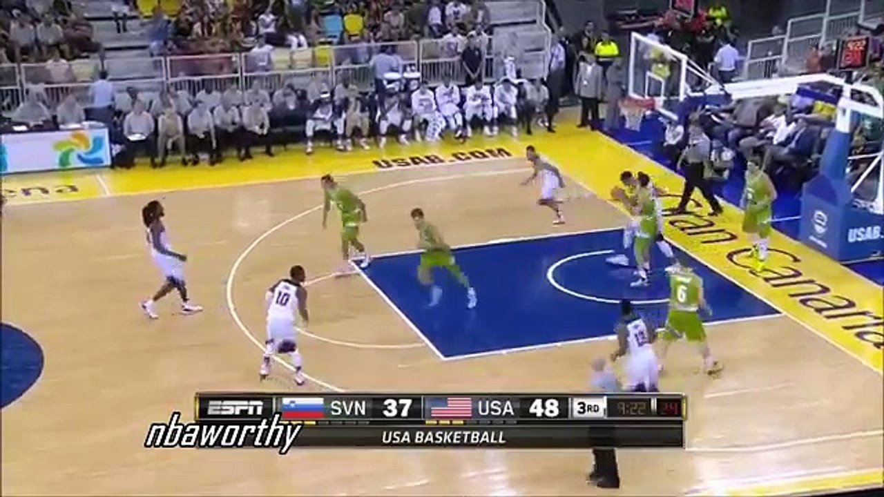 Stephen Curry Team USA Offense Highlights (2014) - 3 Point GOD!
