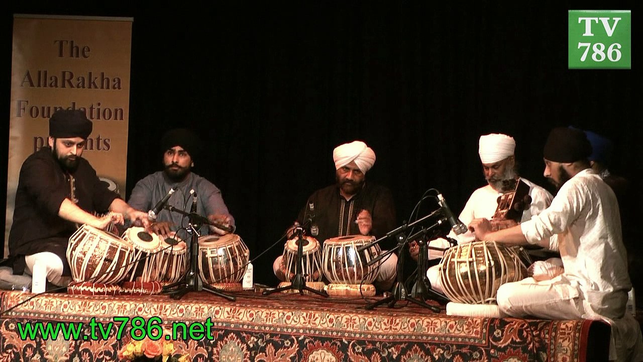 Excellent Tabla performance Presented by The AllaRakha Foundation London